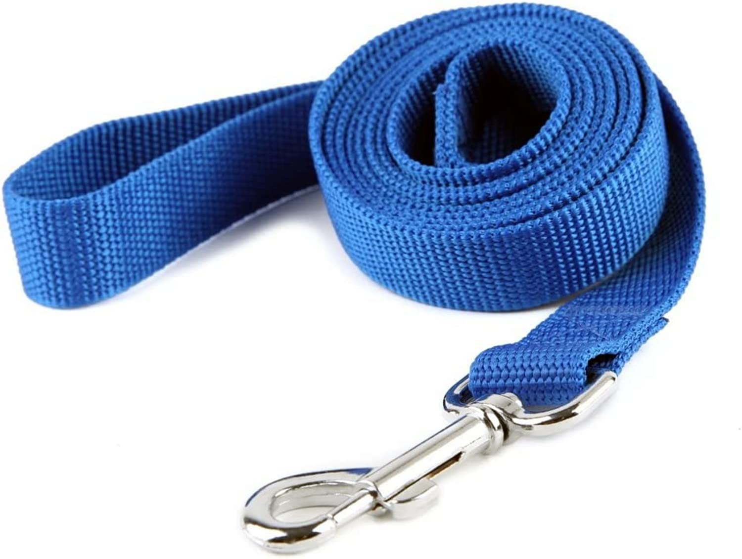 LATRAT Dog Lead, 5 m x 1.5 cm, Long Lead for Small to Large Dogs Blue, Black, 5m*1.5cm(16ft)