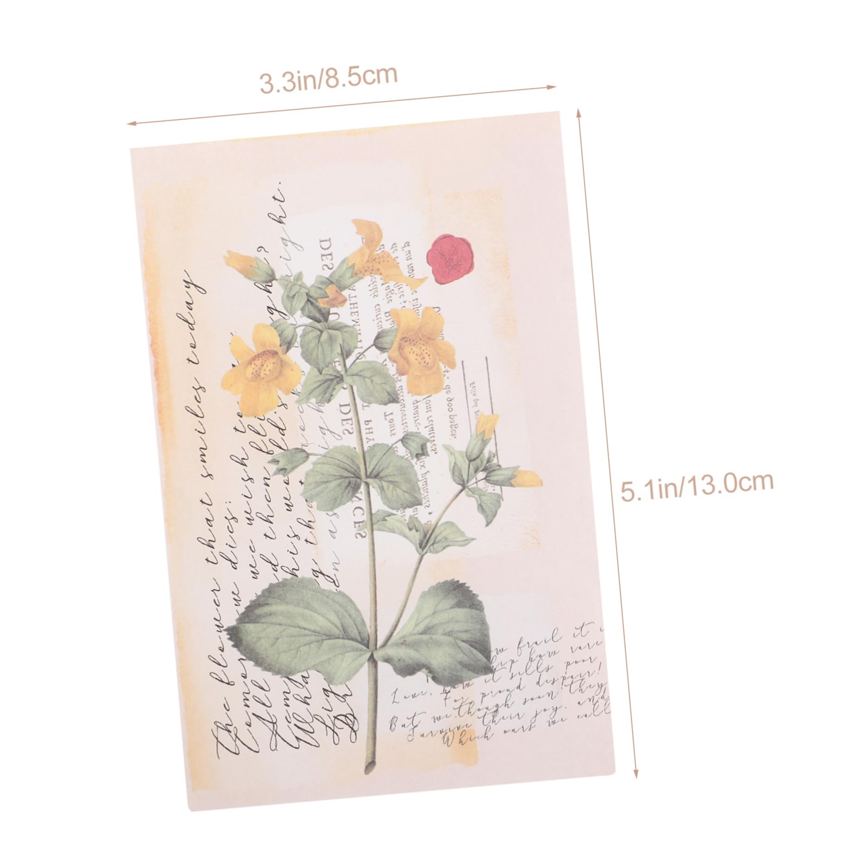 Operitacx 5sets Carta Decorativa Per Scrapbooking Materiale Fai Te Per Album Fotografici e Journaling Kit Adesivi Con Design Elegante e Sicuro Per Creazioni Artistiche