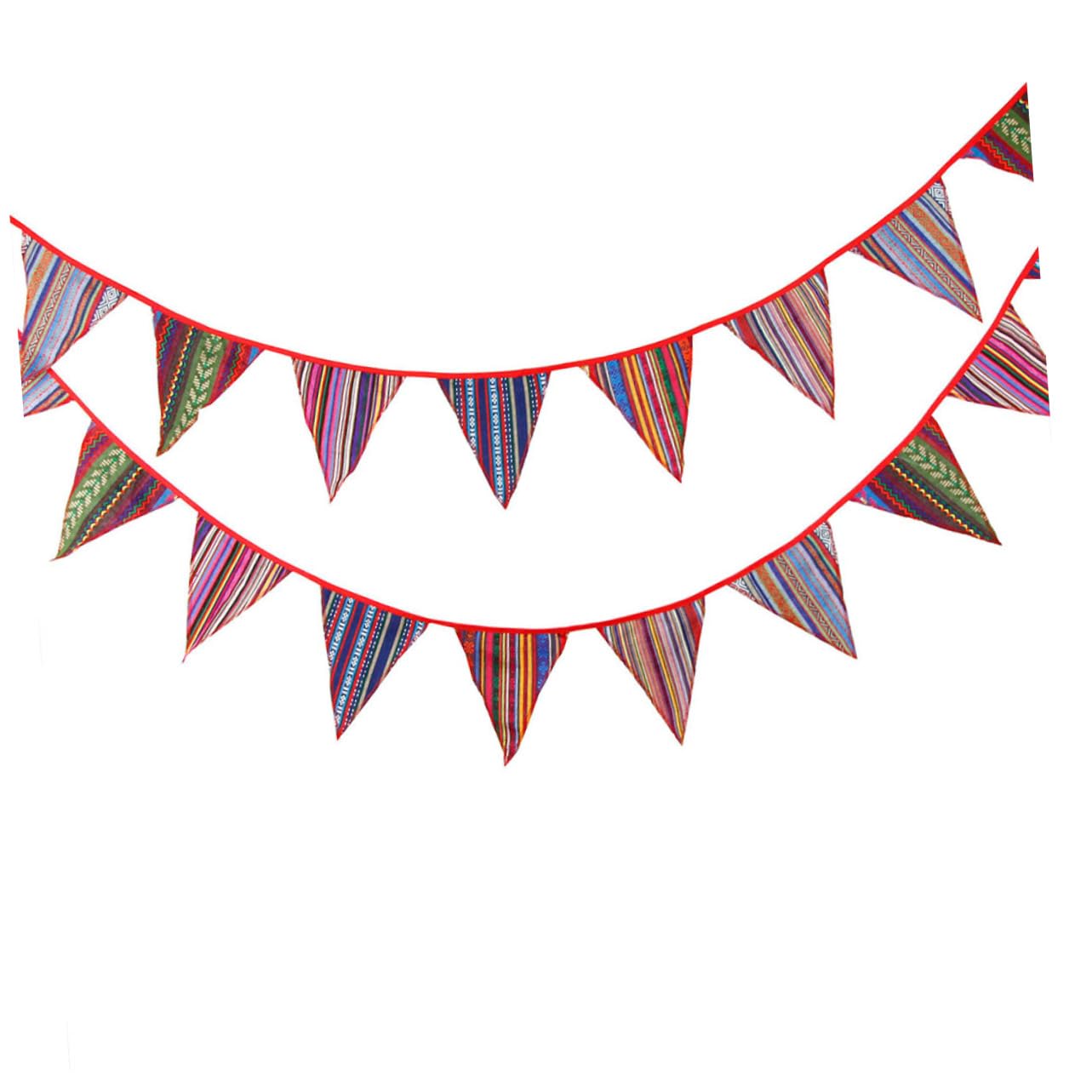 Ciieeo 3 Banderines de Estilo Nacional con Diseño Chic para Decoración Exterior Y Festivo.