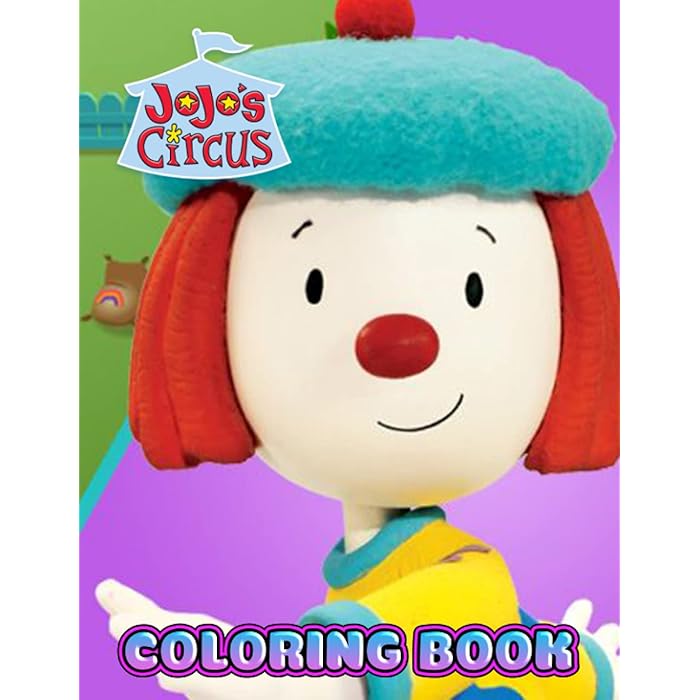 Buy Jojo’s Circus Coloring Book: 30+ GIANT Great Pages with Premium Quality Images. Funny ...