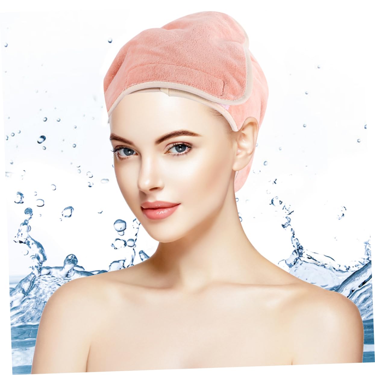 Toalla de Microfibra Cabello, Turbante Absorbente de Secado Rápido, 2 Juegos, para Mujer, Uso en Salón de Belleza