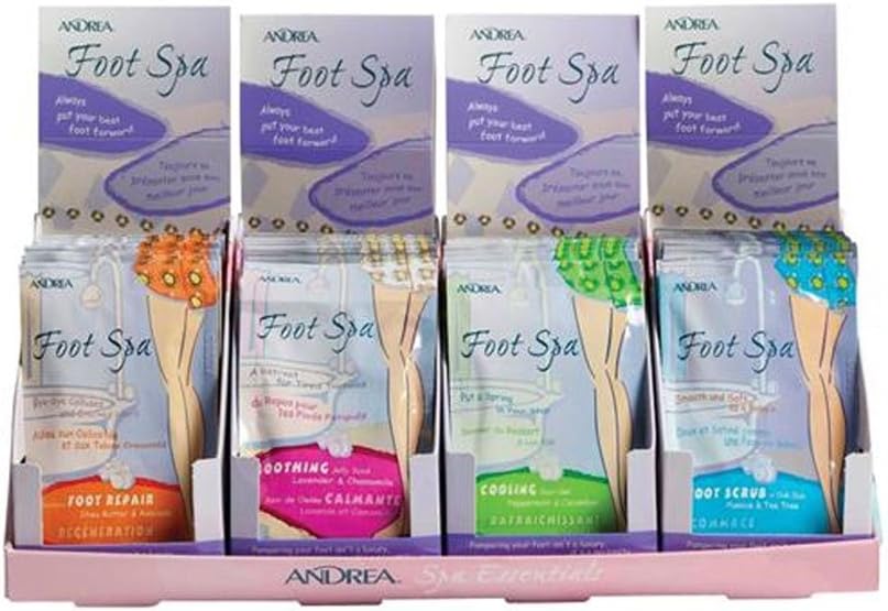 Andrea Foot Spa 48 Piece Display