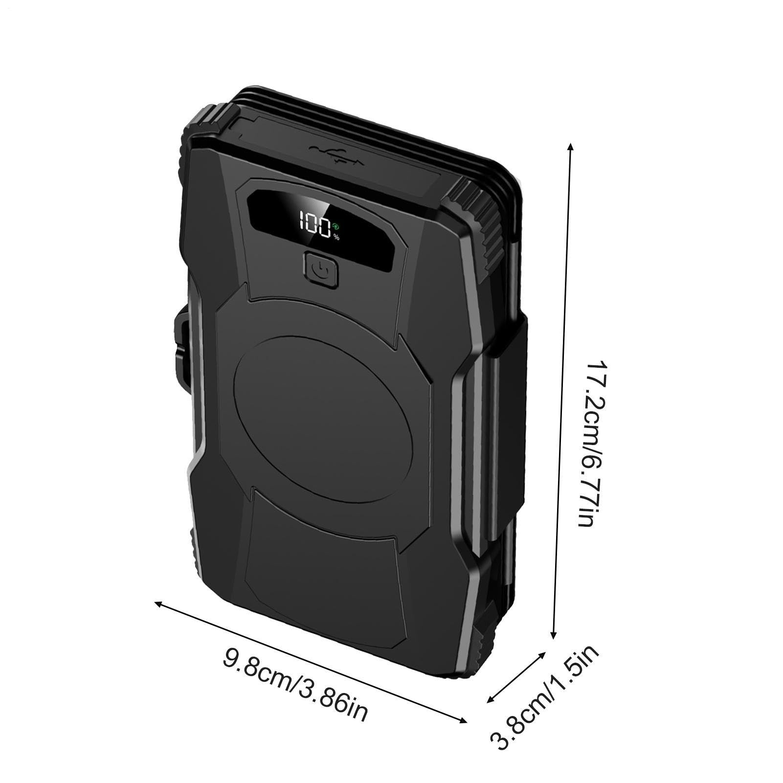 Caricatore solare portatile batteria esterna 20000 mAh con torcia