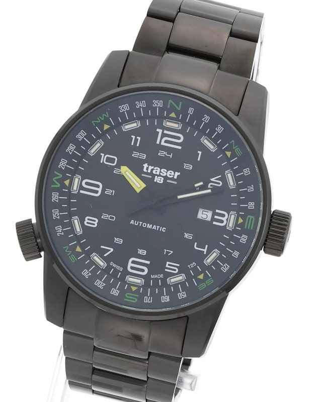 Amazon.co.jp: [traser H3] 腕時計 トレーサー 機械式自動巻き P68