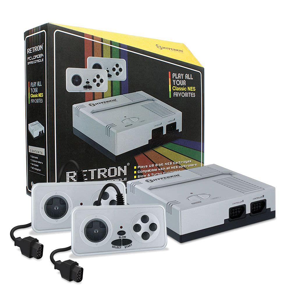 Hyperkin RetroN 1 Gaming Console for NES (Silver)