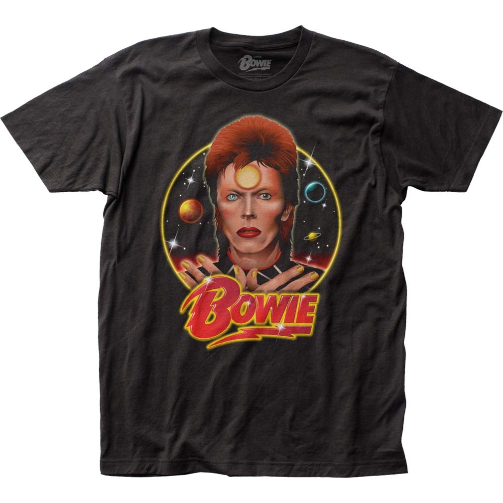 ImpactDavid Bowie Space Oddity Fitted Jersey tee