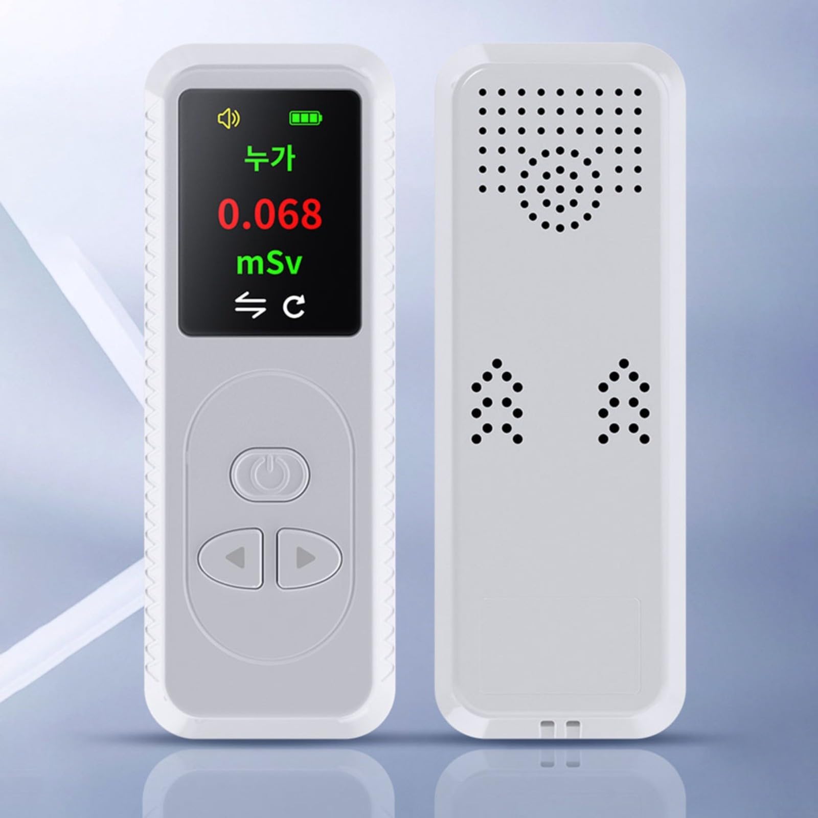 Compteur Geiger radioactivité - Compteur Geiger - Détecteur de rayonnement avec écran couleur TFT - Appareil de mesure du rayonnement nucléaire - Rechargeable via USB-C