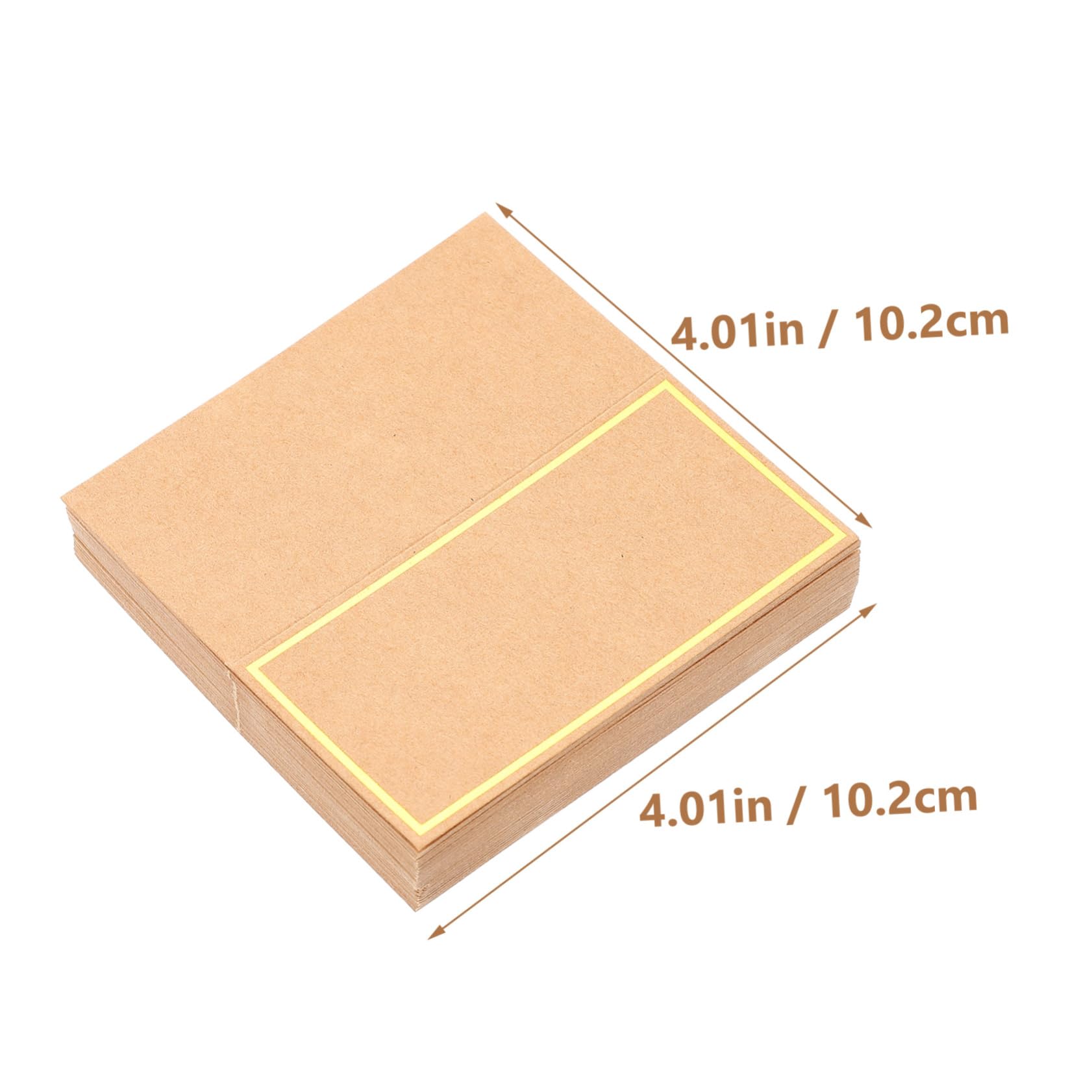 SHINEOFI 150stücke Hochzeit Platzkarten Mit Goldprägung Elegante Tischkarten Für Hochzeiten Feiern Und Events Blanko Tischreservierungskarten Aus Kraftpapier