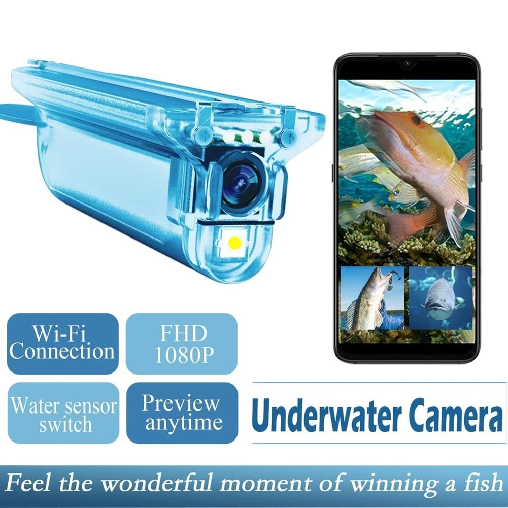 Caméra de pêche sous-marine - VBESTLIFE - 1000TVL - Étanche - 6 LED