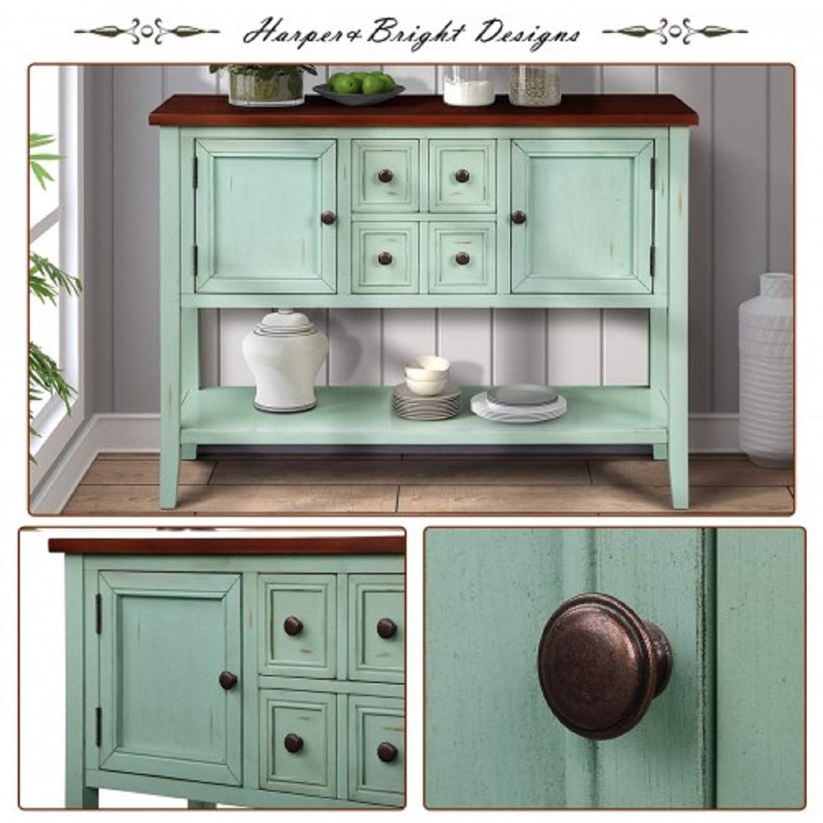 Kitchen & Dining Room Furniture Home Buffets & Sideboards YMP Harper