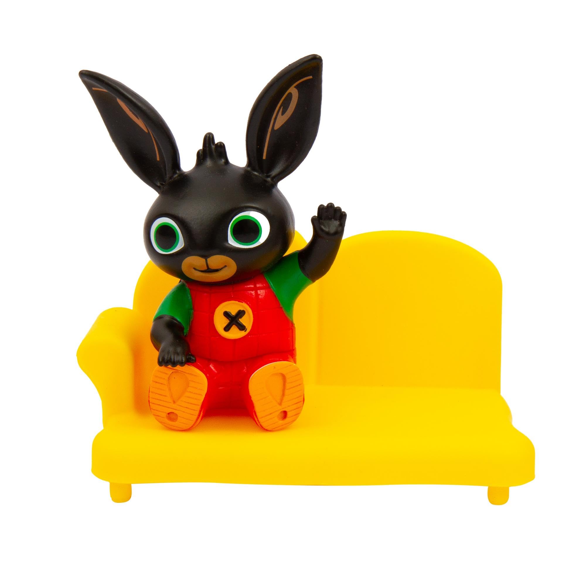 Giochi Preziosi Bing - Mini Playset Apribile Della Casetta Di Bing Composta Da 2 Stanze, Accessori E Con Personaggio Incluso, Per Bambini A Partire Dai 12 Mesi, Piccolo