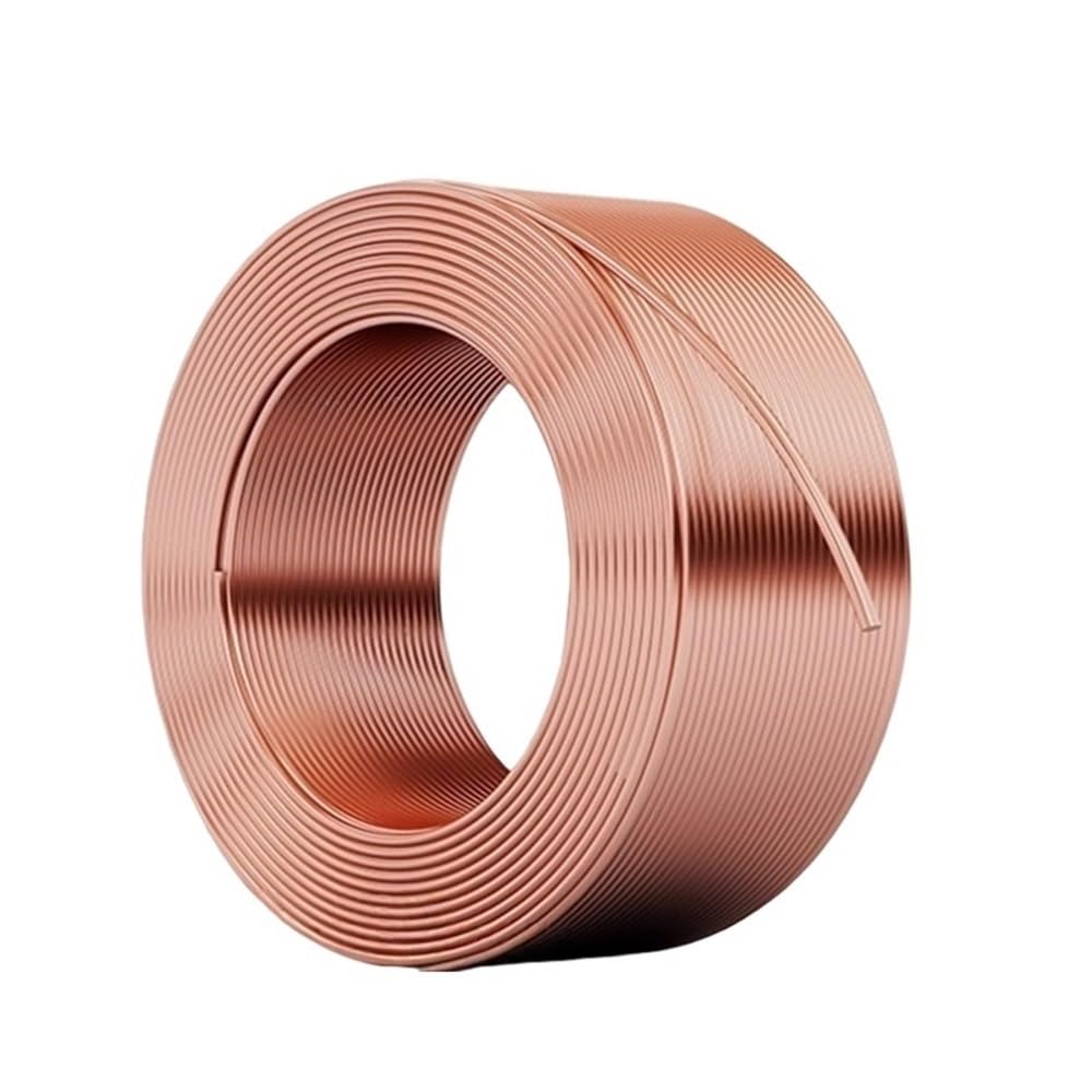 1 Stück violettes Kupfer-Spiralrohr, Kapillarrohr aus reinem, weichem T2-Kupfer for Klimaanlagen und Kältesysteme(3METERS*12MM*1MM)