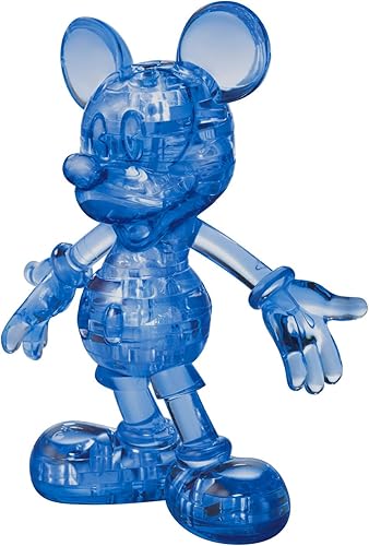 Vista 16 de BePuzzled Disney Minnie and Mickey Mouse Heart Deluxe Original 3D Crystal Puzzle, a partir de 12 años Disney Minnie y Mickey