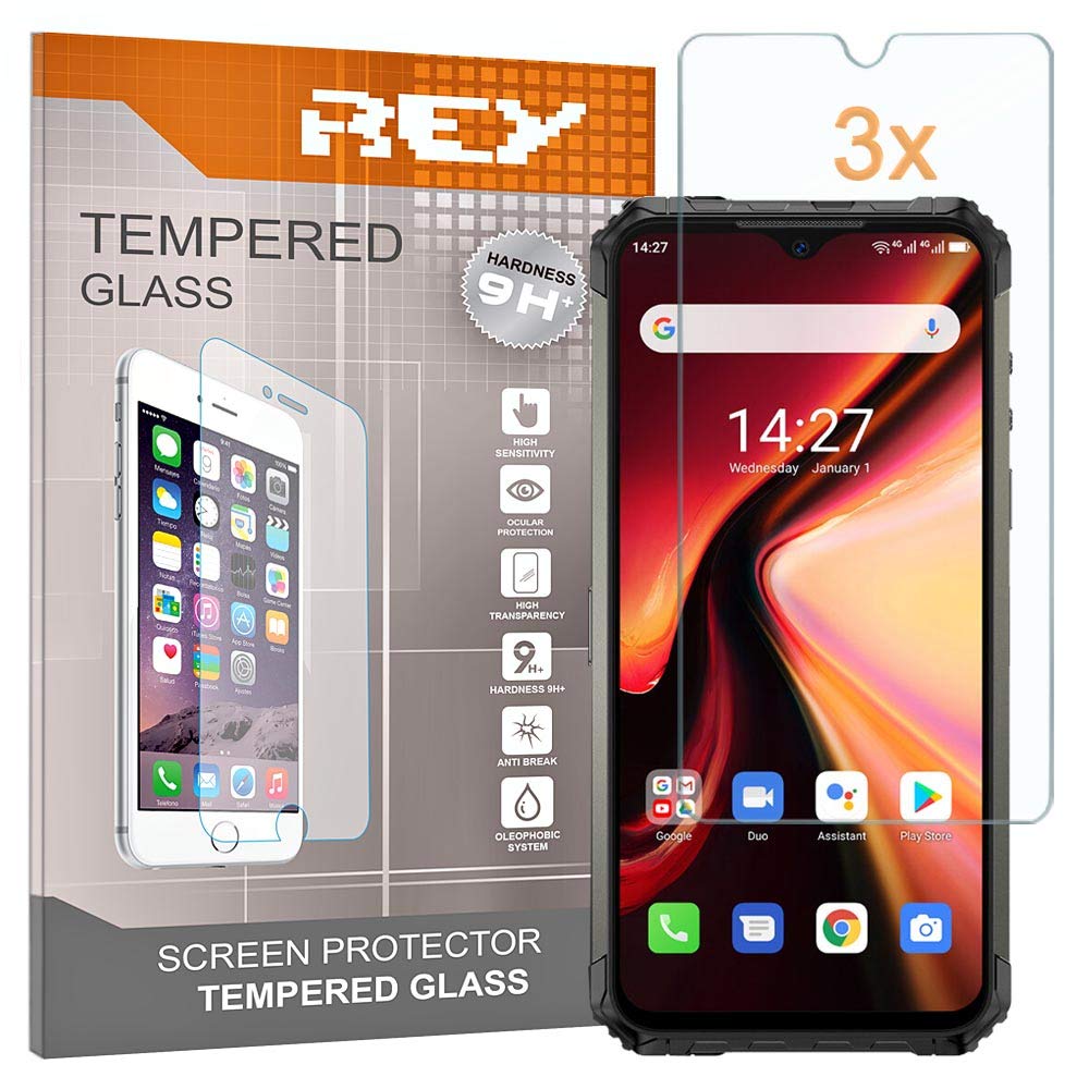 Verre Trempé Pour Ulefone Armor X32 / X32 Pro [Lot De 3] - Protection 9H, Anti-rayures, Pose Sans Bulles