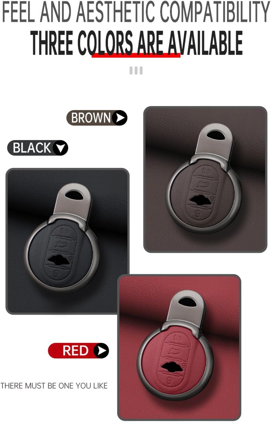 Key Fob Cover for BMW Mini Car Key Case Compatible with BMW Mini image 3