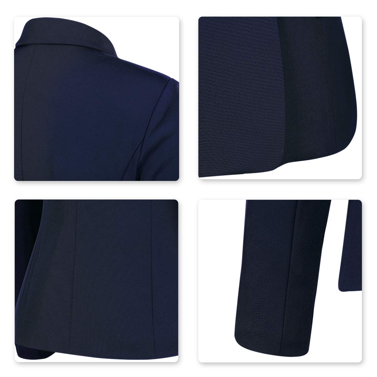 YYNUDA Tuta da Donna Business Pantaloni Slim Fit Blazer con Pantaloni Elegante per Ufficio Matrimonio