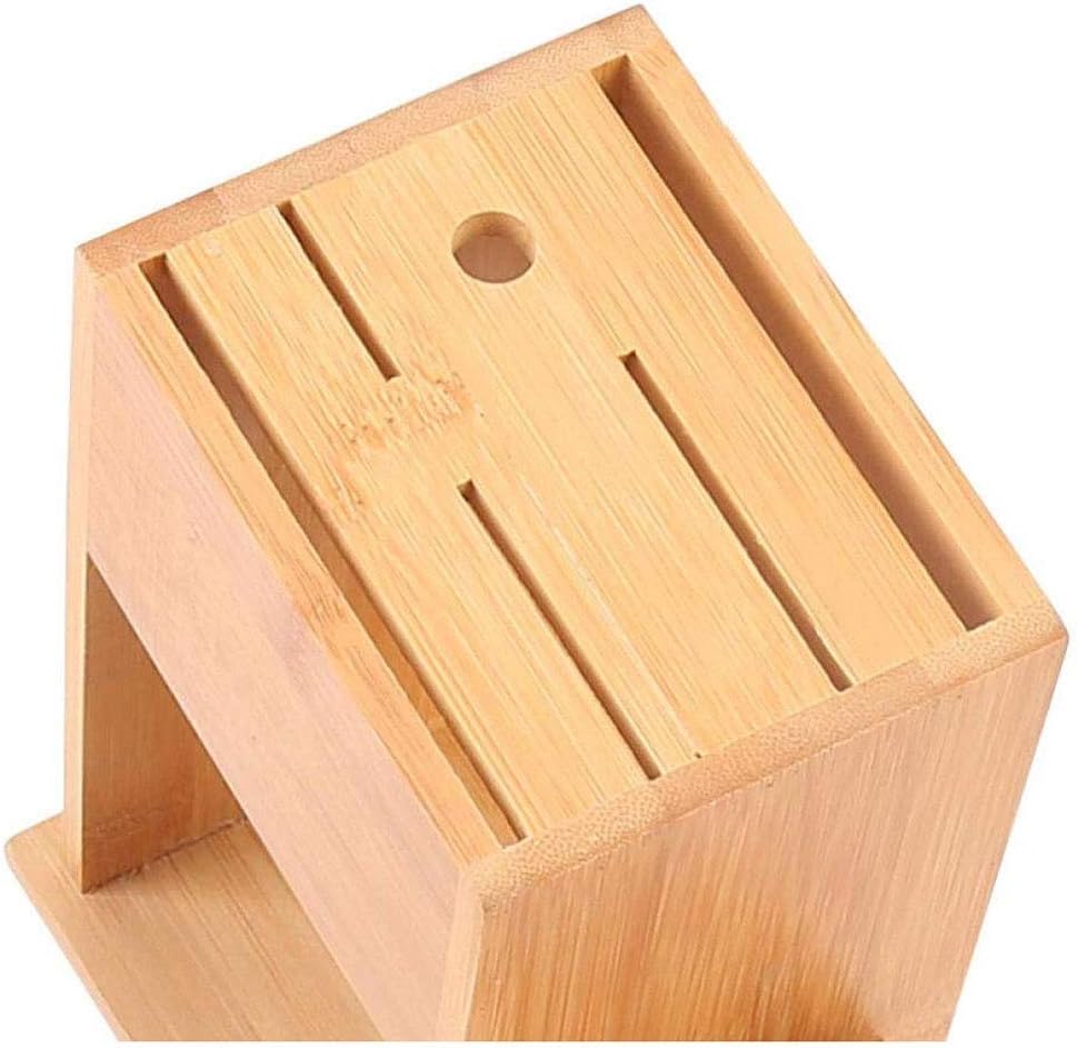 Knife Block Storage Stand Kitchen,Only Selling Cutter Holder,Bamboo - Household Tool Rack Shelf