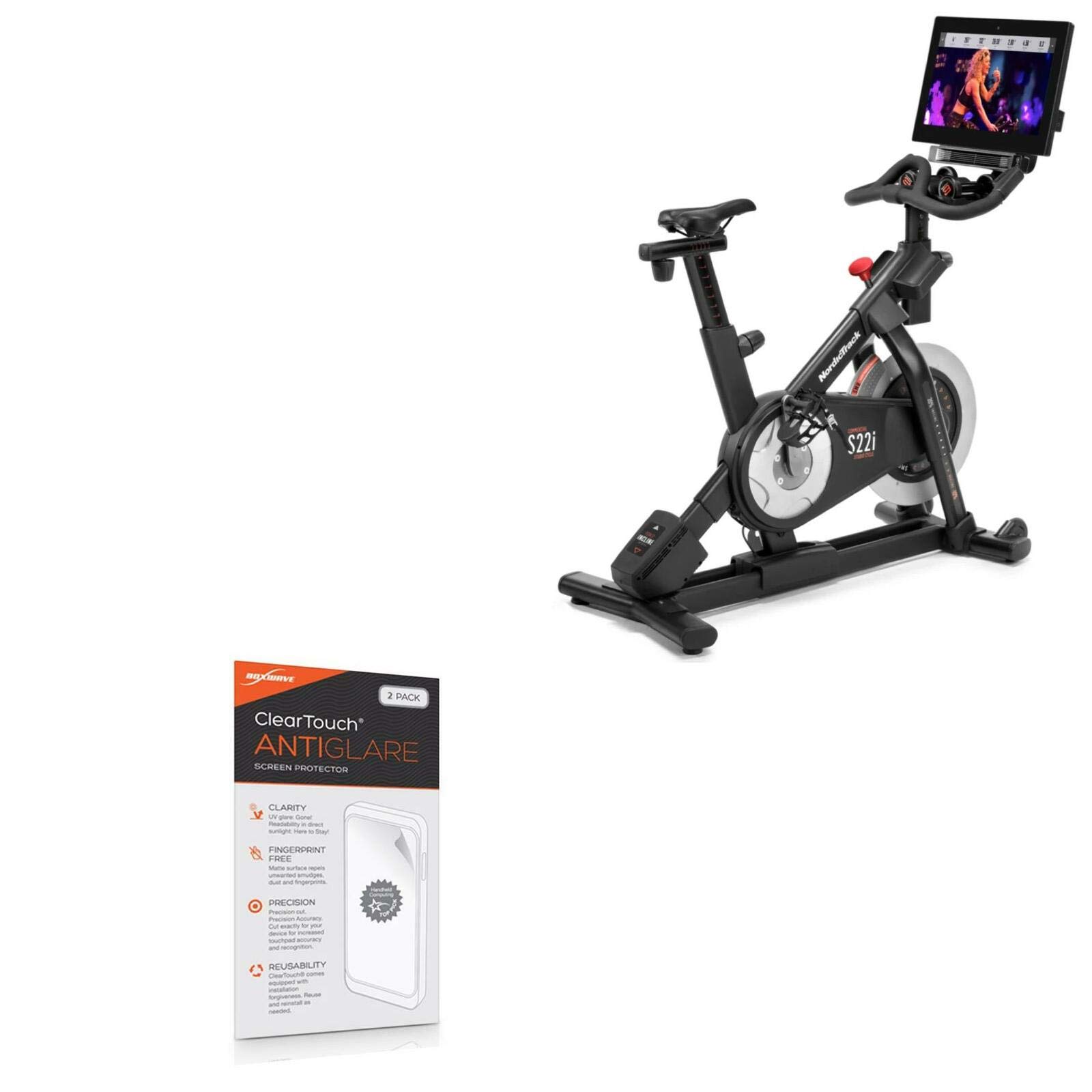 BoxWave Screen Protector for NordicTrack Commercial S22i Studio Cycle (Screen Protector by BoxWave) 