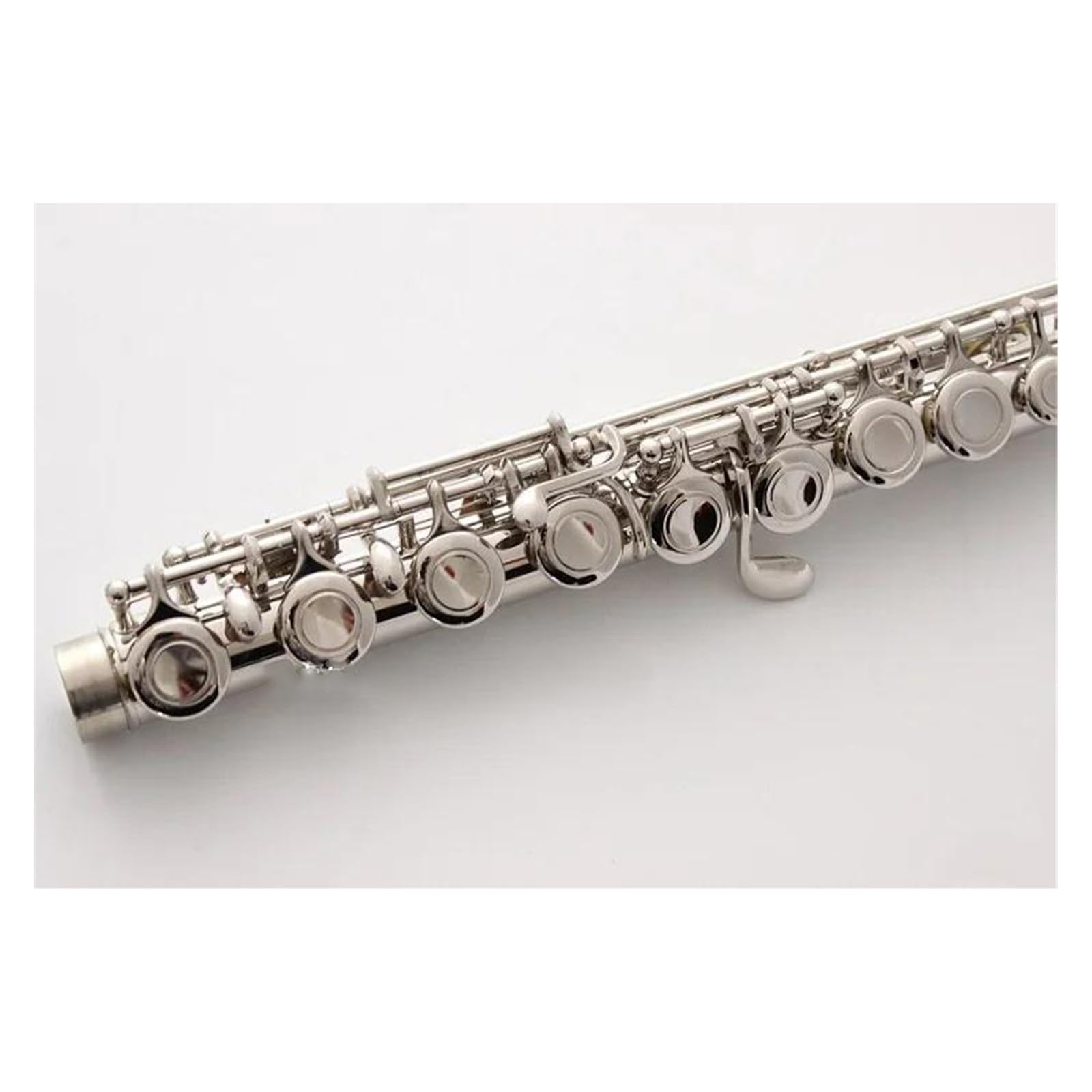 Professionale Flauto Traverso Flauto Tono C A 16 Tasti Flauto Professionale In Cupronichel Placcato Argento Con Custodia E Accessori