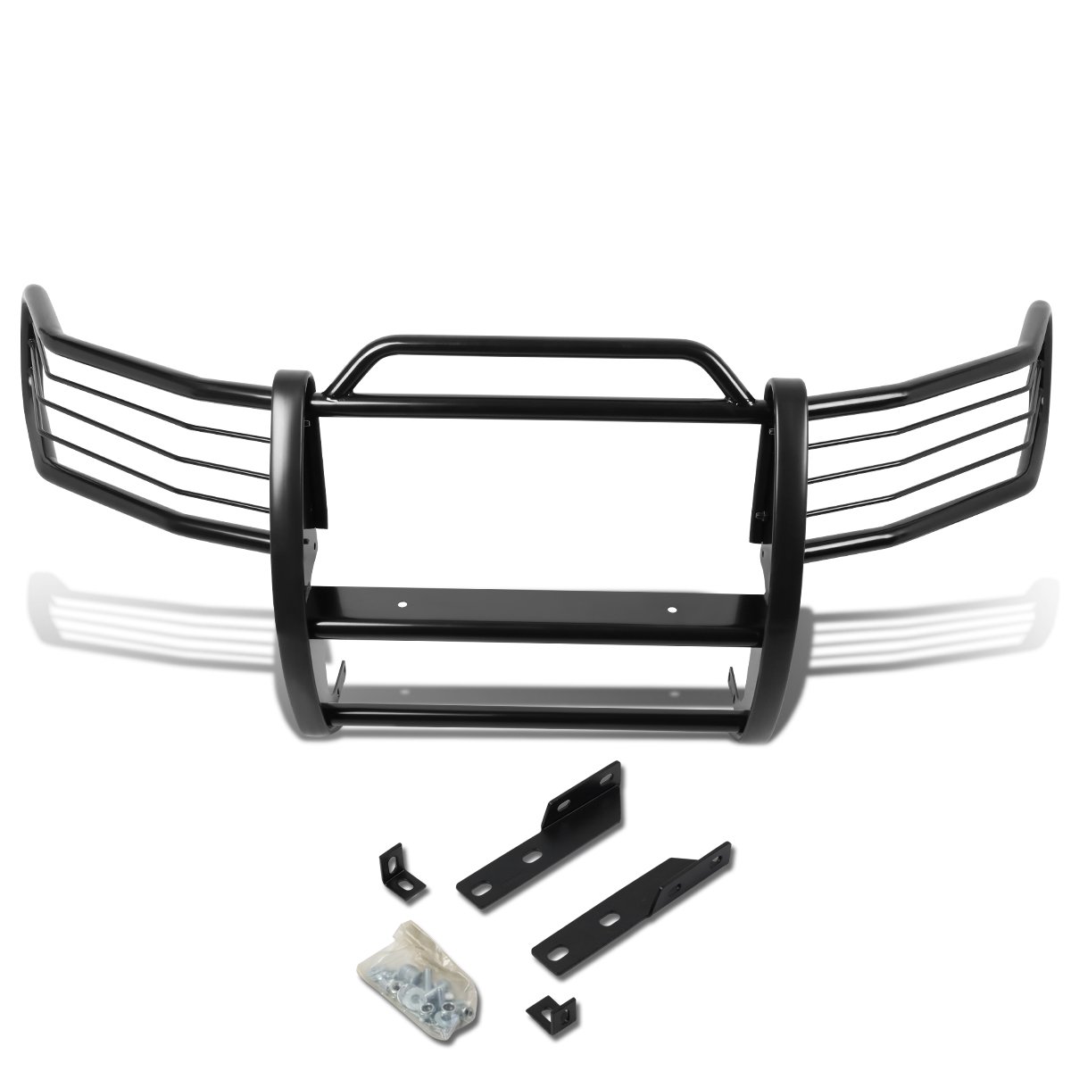 DNA MOTORING GRILL-G-027-BK Front Bumper Brush Grille Guard,Black