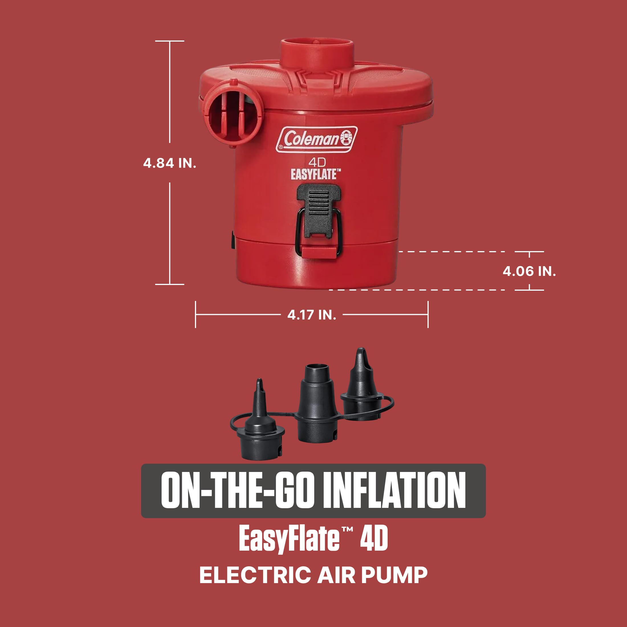 Amazon.com: Coleman EasyFlate 4D Electric Air Pump : Home & Kitchen