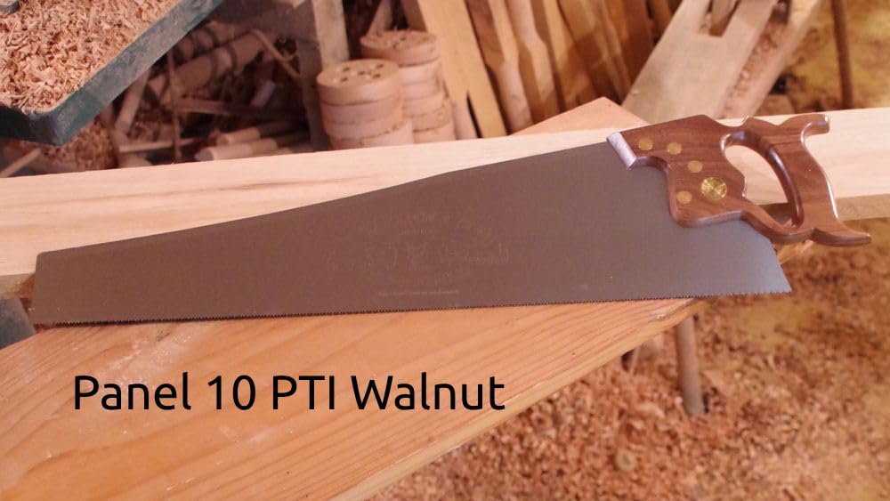 Lynx 24” 10 TPI Panel Crosscut Hand Saw with Taper Ground Blade