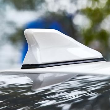 2pcs Car Tail Wing Rear Spoiler Auto Rear Trim Vehicle Plastic Tail Wing Decor Universal Black and White for Car Exterior Styling