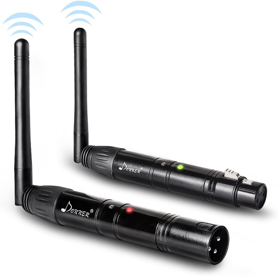 Donner 2PCS DMX512 DMX Dfi DJ 2.4G Wireless 1 Receiver with