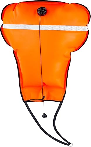 Bolsas elevadoras de buceo, de nailon de alta visibilidad, 70 libras, con válvula de sobrepresión, bolsa de elevación con banda reflectante y