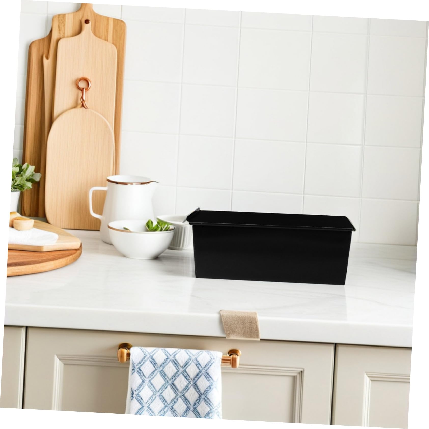 Gatuida Kastenform Brotbackform mit Deckel Robuste Toastform Antihaftbeschichtung Backform für Brot Toast und Kuchen für Zuhause Bäckerei und Gastronomie