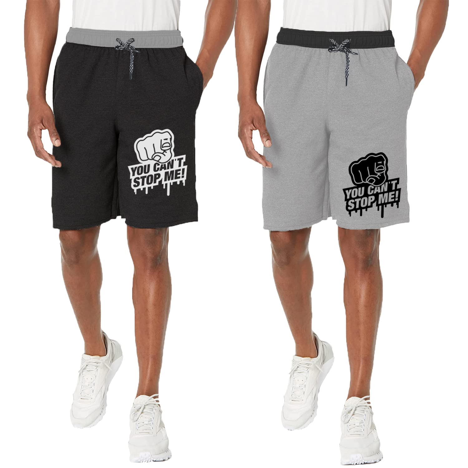 brand flex Men's Cotton Regular Shorts/Gym Regular Shorts (2 Pack) (L, 2) Multicolour-picture-53