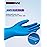 PACIFIC PPE 2 Pairs Dishwashing Cleaning Gloves with Latex free, Cotton lining, Kitchen Gloves (Purple+Blue, Large)