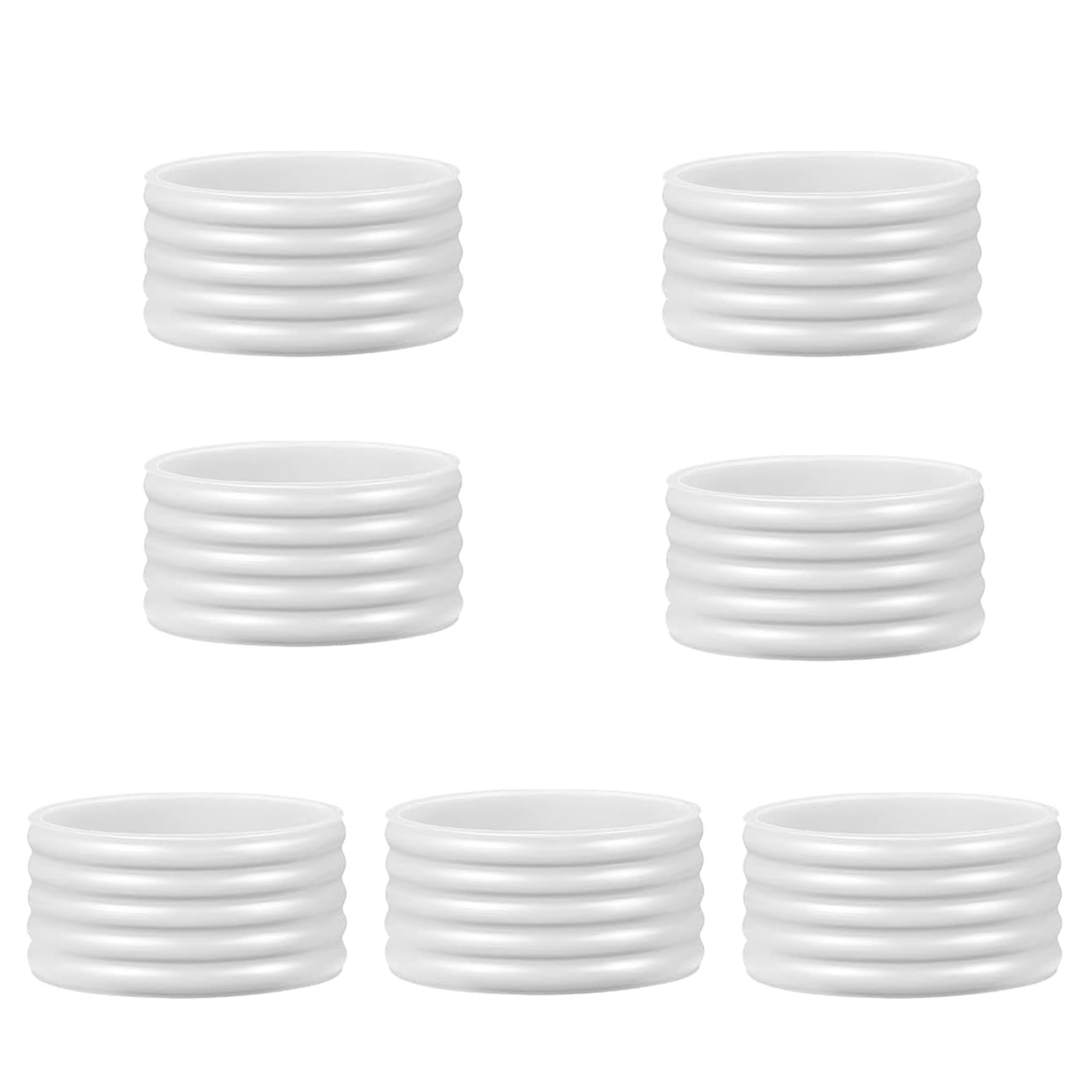 Racket Grip Silicone Finishing Ring 7-15 Pcs Good elasticity Tennis Racket/Pickleball Paddles/Squash Rubber Grip Ring/Racquet Grips Overgrip