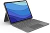 Funda con teclado Logitech Combo Touch para iPad Pro 11 pulgadas (1.ª, 2.ª, 3.ª y 4.ª generación - 2018, 2020, 2021, 2022) - Teclado retroiluminado desmontable, panel táctil en cualquier lugar - gris, distribución estadounidense (reacondicionado) 1