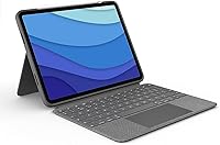 Vista 1 de Logitech Combo Touch - Funda con teclado para iPad Pro de 11 pulgadas (1ª, 2ª, 3ª y 4ª), color gris (renovado)
