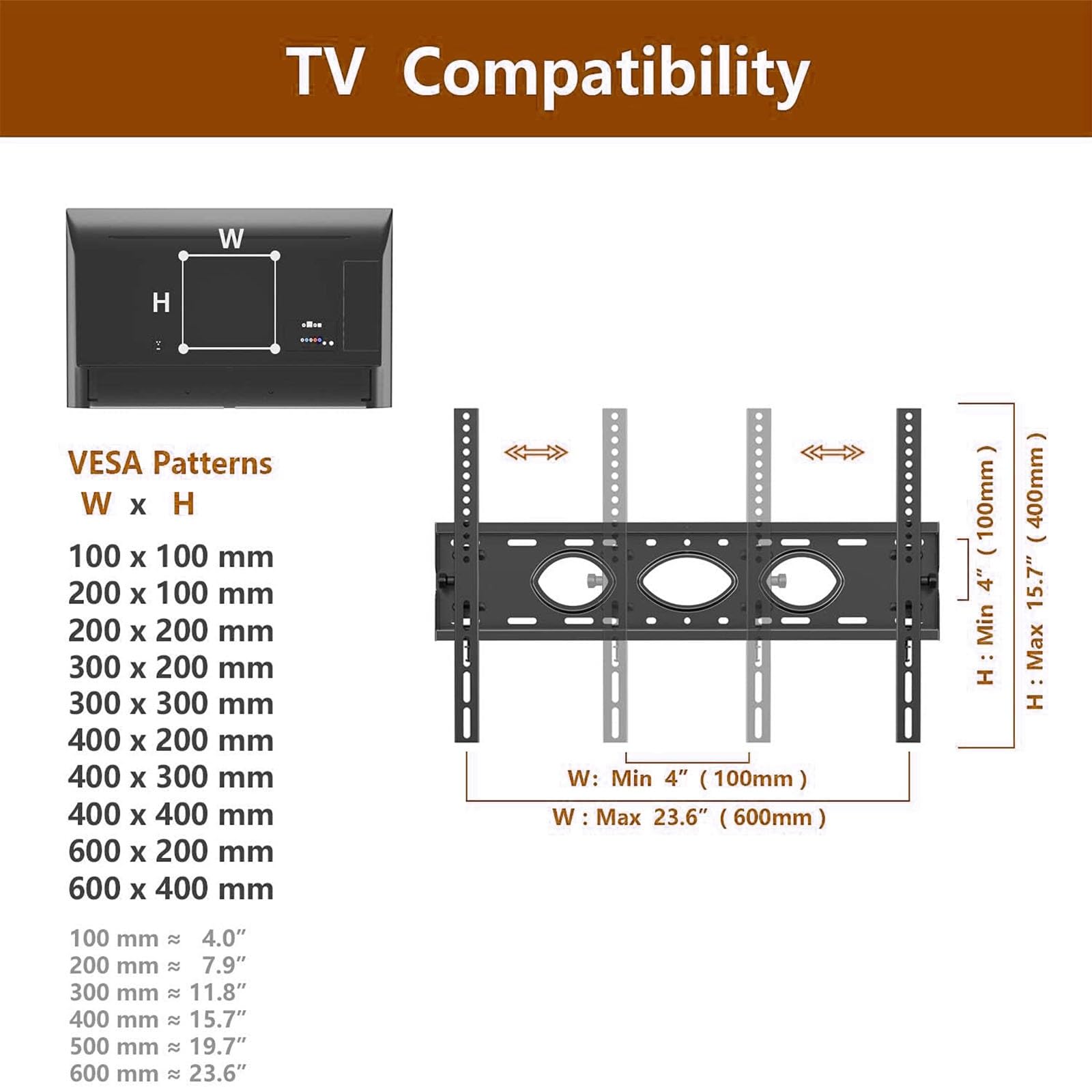 Supporto da pavimento per TV LCD - Carrello TV mobile con ruote, carrello TV regolabile in altezza, per la maggior parte dei televisori piatti e curvi da 32" a 80",