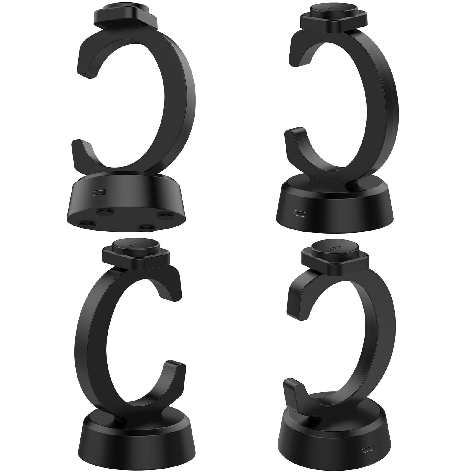 Support de Charge 5 Pièces pour Smsung Galaxy Watch 8/8 Classic/Ultra 2025/7, Station de Recharge de Remplacement, Support de Chargement sans Fil Magnétique