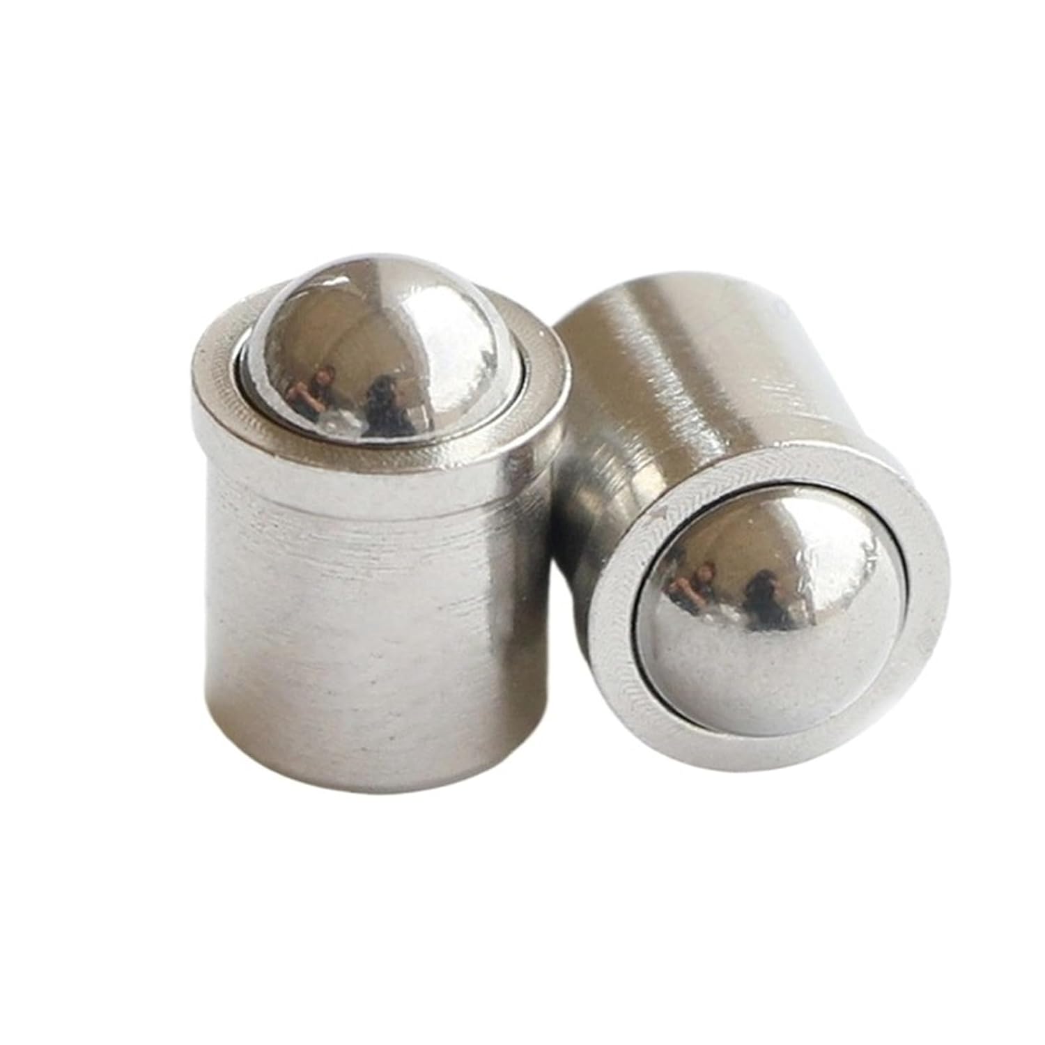 1-50pcs 304 Stainless Steel Ball Plungers 2/3/4/5/6/8/10/12/13/16mm Press Ball Spring Plunger Straight Push Fit Ball Plunger(A-304Stainless Steel,D3 X L4_10PCS)