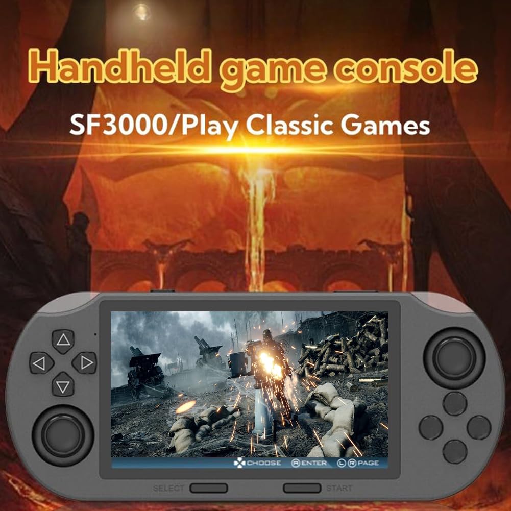 Console di Videogiochi Portatile Retrò - Gamepad USB Ricaricabile per Bambini e Adulti, Regalo di Compleanno per Amici