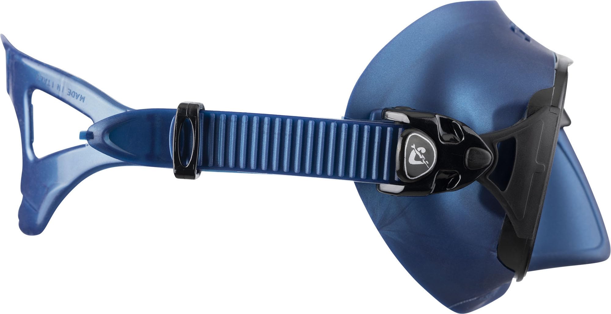 Cressi Schnorchelset Erwachsene - Calibro Tauchmaske Blau Nery mit Anti-Fog und Alpha Ultra Dry Trockenschnorchel - Schnorchelmaske und Schnorchel für Apnoe, Tauchen und Schnorcheln, Unisex