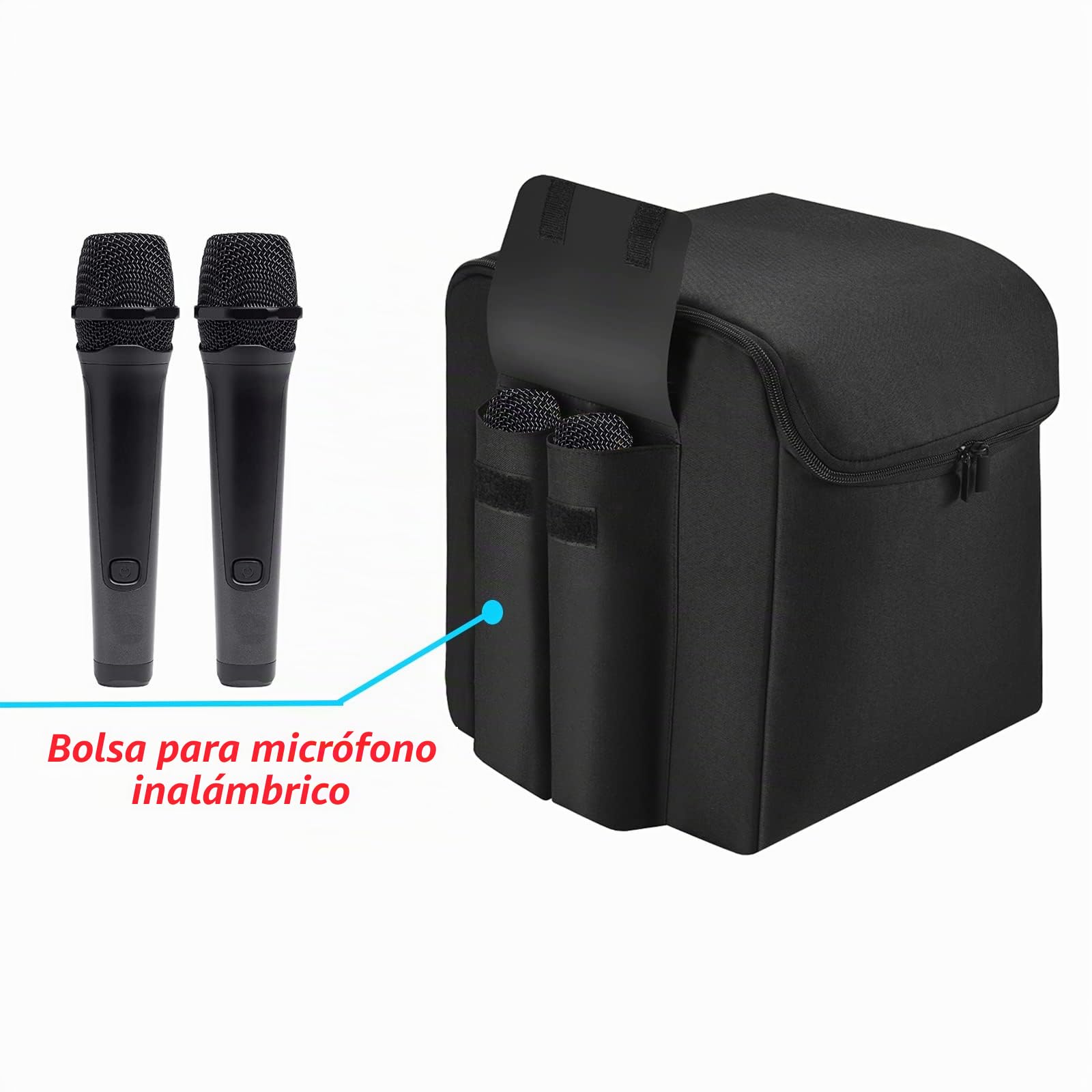 Estuche para JBL Partybox Encore Essential, Partybox Encore Essential, Bolsa de Mano Protectora, portátil, de Viaje, con Correa para el Hombro (Negro)