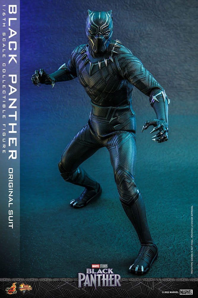 アメコミ Hot Toys Black Panther 1/6 Scale Hot Toys Black Panther - Figure Movie Masterpiece 1/6 Black