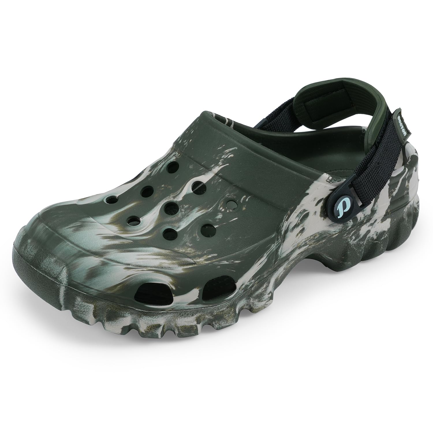 doctor extra soft Men's Classic Camo Casual Sports Clogs/Sandals with Adjustable Back Strap for Adult| Comfortable & Lightweight| Stylish & Anti-Skid| Waterproof & Everyday Use Mules Gents Boys D-550-picture-24