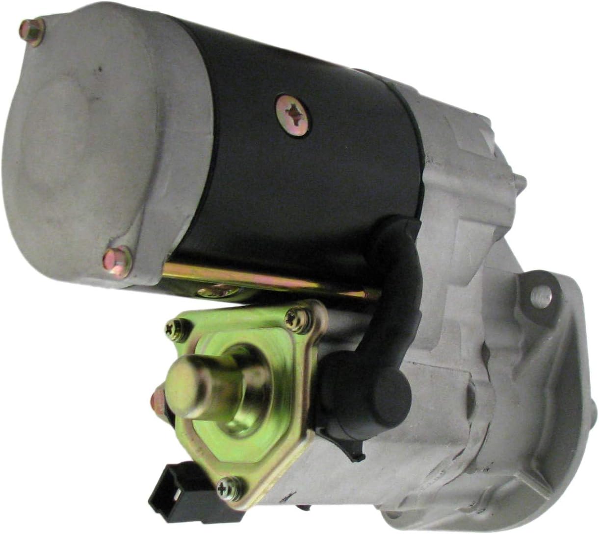 New Starter for Caterpillar Backhoe, Track Tractors, Loaders W/3046 Engines 1987-2008 Ind Eng 3114/3116 91-07 10R-0754 105-3133 105-9804 10R0754 1053133 1059804 013700 91-29-5466N 19817N 9722809-370