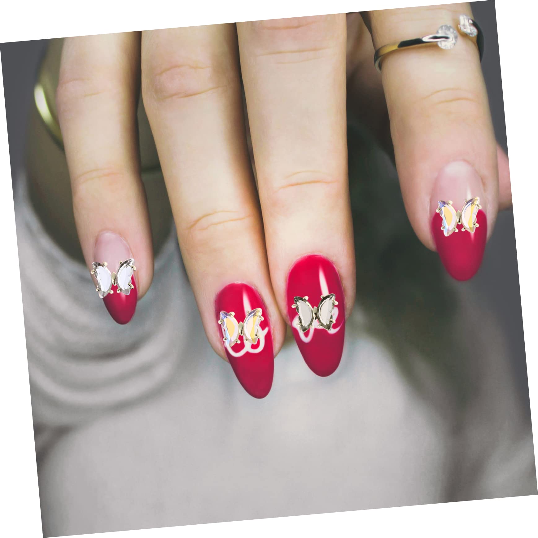 CALLARON 5 Set Ciondoli Per Unghie Decorazioni Per Nail Art Per Manicure Per Feste E Speciali 40 Pezzi*5