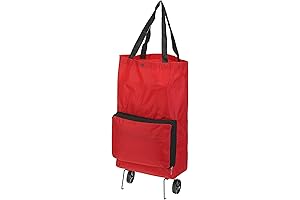 Reusable Fruit Shopping Cart with Wheels