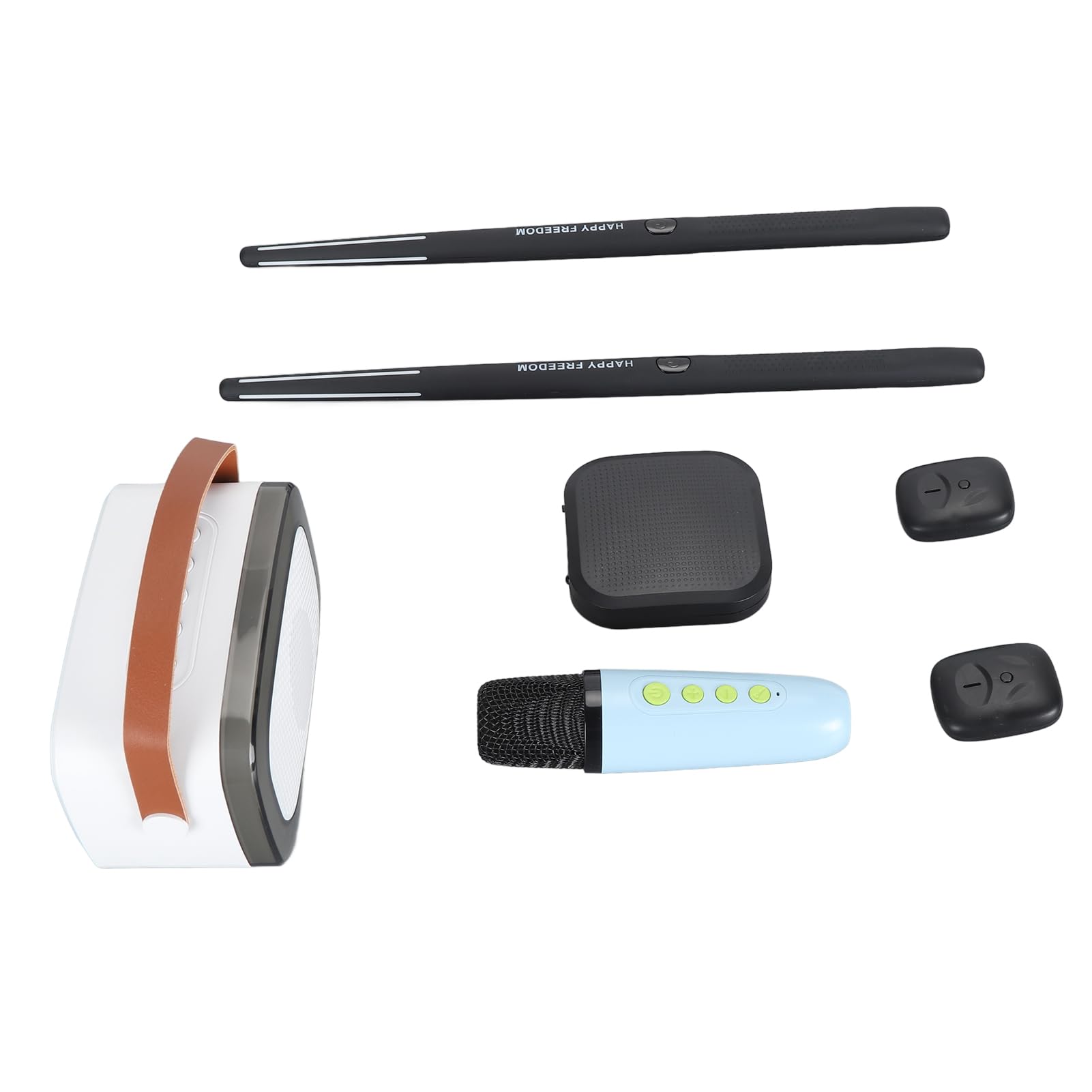 Tbest Set di bacchette portatili, movimento 3D, somatosensoriale, per realtà virtuale, ideale per e adulti a casa, ufficio, giardino all'aperto o