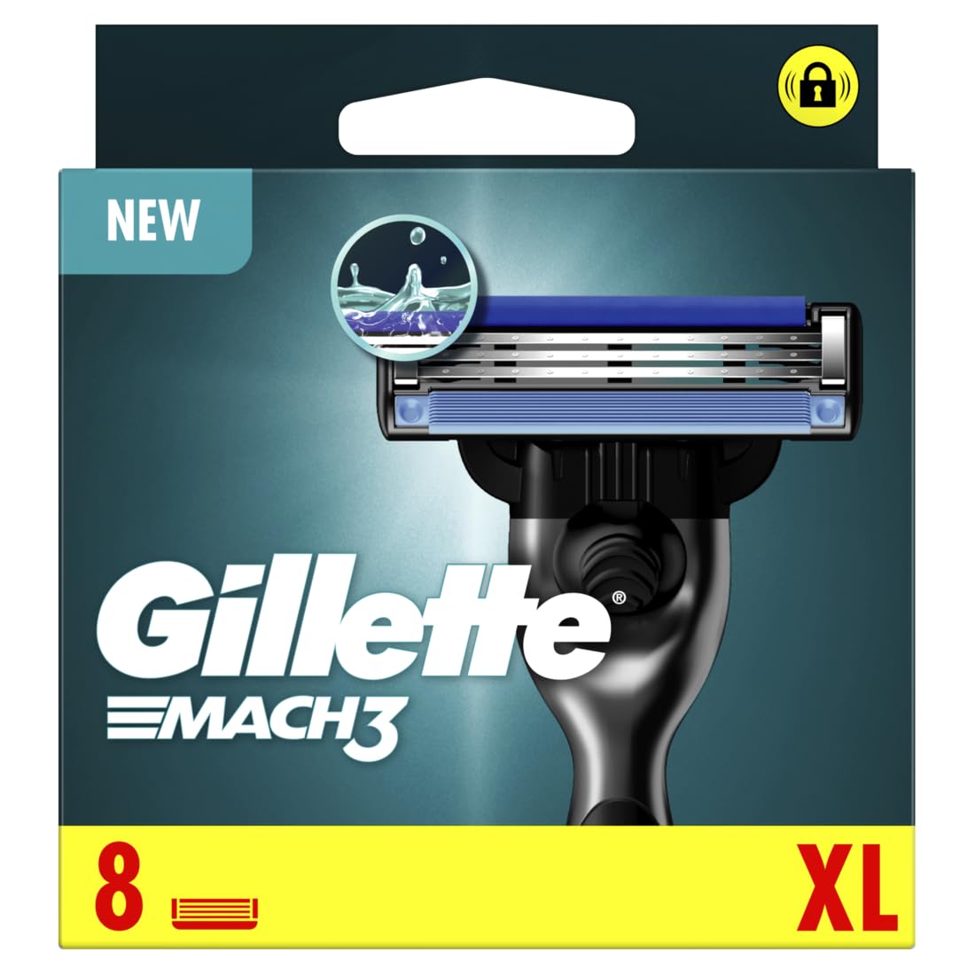 Gillette Mach3 Base Cuchillas Regular 10x8CT