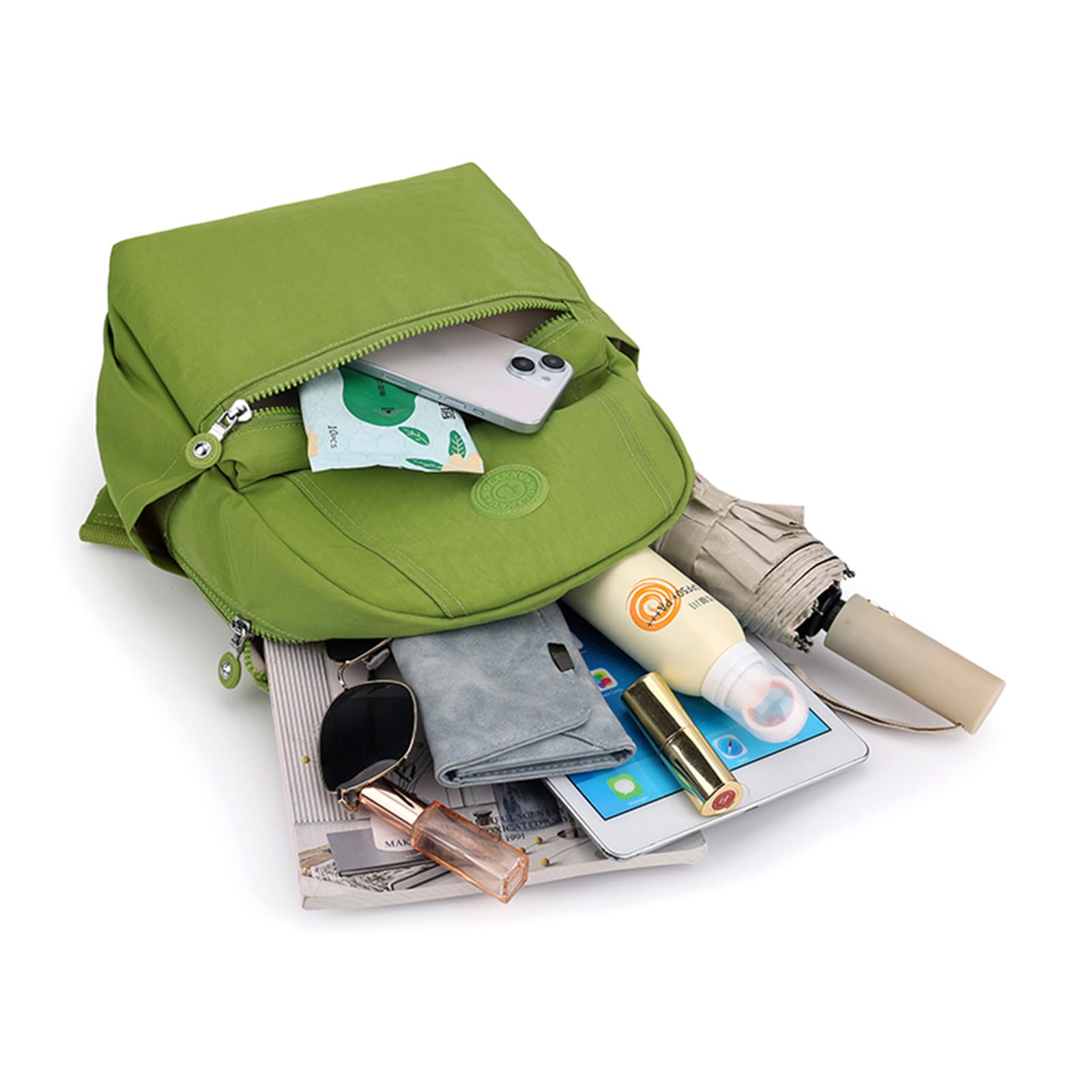 Mini Sac à Dos pour Femme Fille Petit Sac à Dos Léger Mode Élégant Sacs Portés Dos pour Scolaires Travail Loisirs
