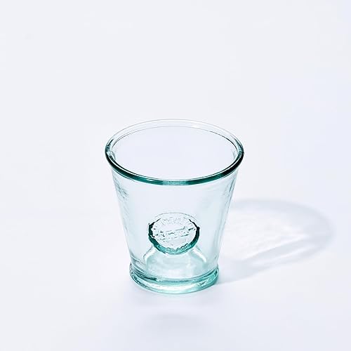 Miniatura 8 de Vidrios San Miguel, 10 onzas, vasos para beber, hechos de vidrio 100% reciclado, (juego de 12), auténticos vasos de cóctel en relieve, fabricados en